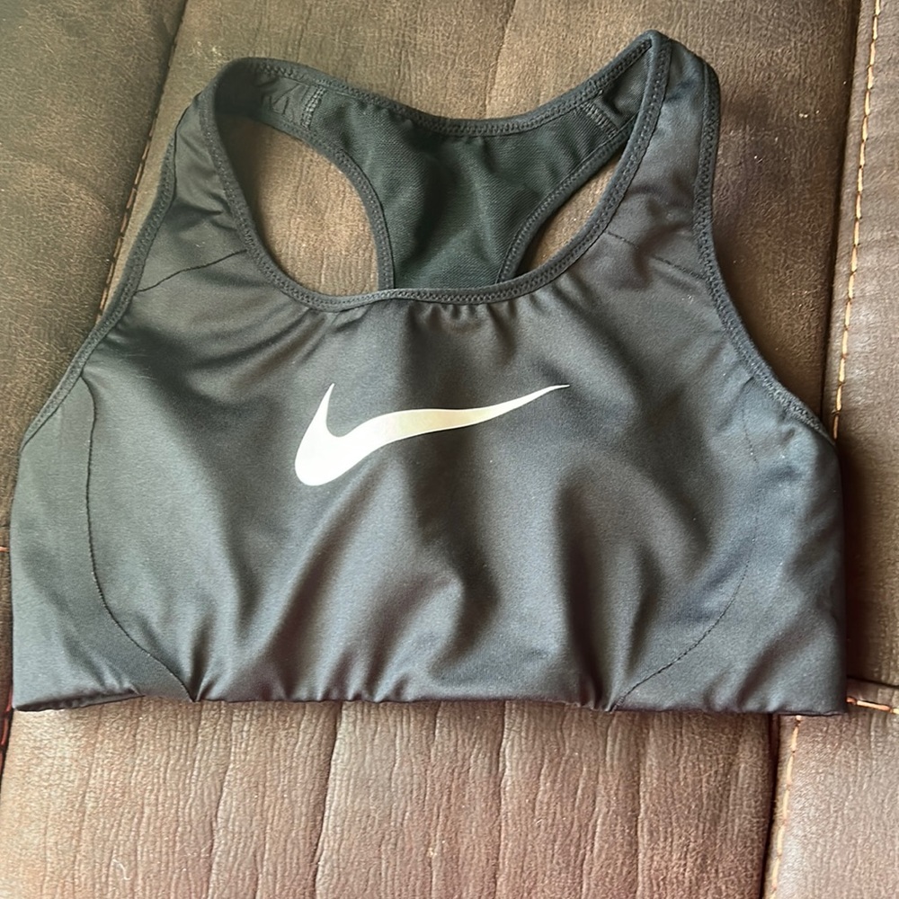 Nike Sports Bra Small Black